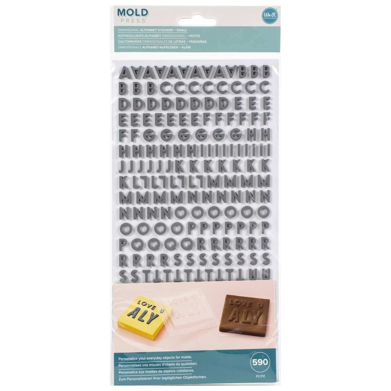 We R Memory Keepers® Mold Press™ Alpha Thickers